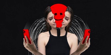 Sosyal ağların insanlar üzerindeki olumsuz ve olumlu etkisi kavramı