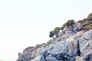 güzel rocky Dağları manzara.