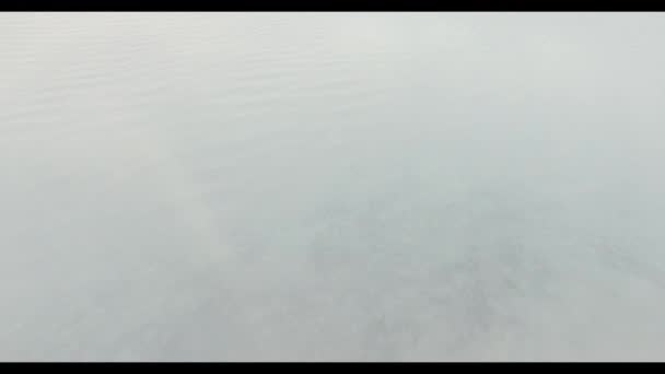 Dunas Areia Com Vento Vista Para Drones Imagens Alta Qualidade — Vídeo de Stock