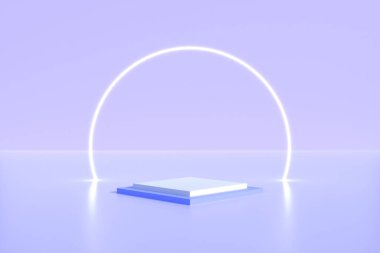 3d arkaplan ürünü podyum veya platform sahne ile geometrik platform arka plan 3d podyum stand ile görüntüleme sahne sahne sahne gösterimi