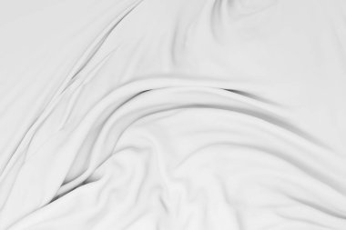 beyaz bez arka plan soyut yumuşak dalgalar