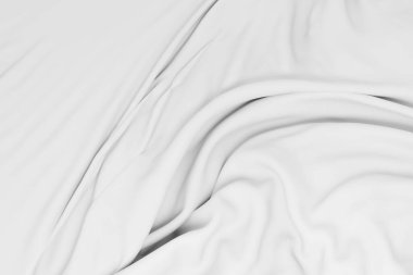 beyaz bez arka plan soyut yumuşak dalgalar