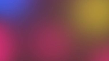 Soyut, renkli bir arkaplan, kırmızı yeşil, mor, pembe, beyaz, sarı. 4k döngü videosu