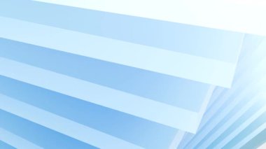 Abstract blue glass effect background design 3d illustration rendering . Design visual element for banner header poster or cover and etc. 4k video