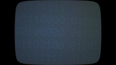 Cryptocurrency mining on a computer screen. The algorithm of the computer program on the monitor. Execution of the program code for the mining program. Pop-up lines of a computer program.