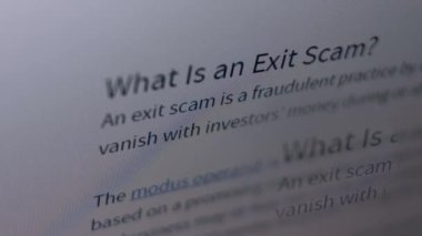 Cryptocurrency scams. Getting informed about bitcoin scams. Bitcoin scam. false bitcoin exchanges. remplacer ellipse effect.