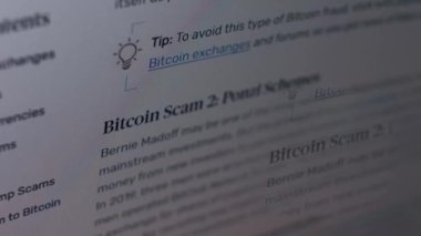 Cryptocurrency scams. Getting informed about bitcoin scams. Bitcoin scam. false bitcoin exchanges. remplacer ellipse effect.