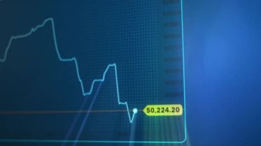 Borsa yatırım ticaretinin iş mumu grafiği. Tam üstüne bastın. Grafik soyut boğa piyasa tasarımı eğilimi. Kripto para ve bitcoin konsepti