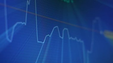 Borsa yatırım ticaretinin iş mumu grafiği. Tam üstüne bastın. Grafik soyut boğa piyasa tasarımı eğilimi. Kripto para ve bitcoin konsepti