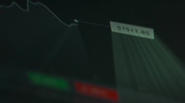 Borsa yatırım ticaretinin iş mumu grafiği. Tam üstüne bastın. Grafik soyut boğa piyasa tasarımı eğilimi. Kripto para ve bitcoin konsepti