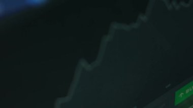 Borsa yatırım ticaretinin iş mumu grafiği. Tam üstüne bastın. Grafik soyut boğa piyasa tasarımı eğilimi. Kripto para ve bitcoin konsepti