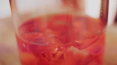 Process of preparing Chili Sauce.