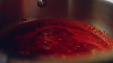 Process of preparing Chili Sauce.