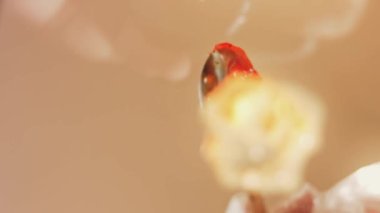 Process of preparing Irresistible chili cheese Hot Dogs. Taste USA cuisine.