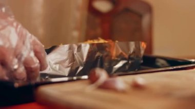 Process of preparing Irresistible chili cheese Hot Dogs. Taste USA cuisine.