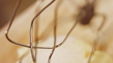 hallucination effect of Favorite chocolate Cake with Nutella Buttercream and Strawberries. Taste USA cuisine.