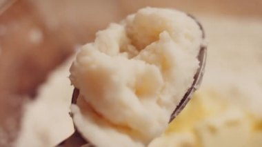 Preparing American flag mixed Berry Pie. Video transition effect.