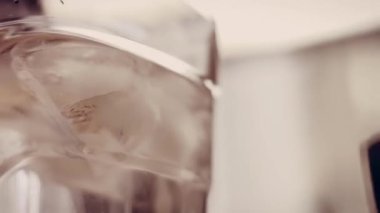 Preparing American flag mixed Berry Pie. Video transition effect.