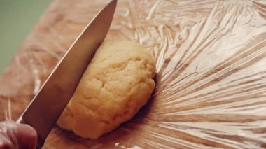 Preparing American flag mixed Berry Pie. Video transition effect.