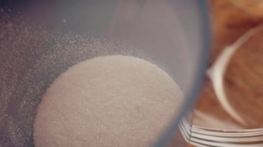 Preparing American flag mixed Berry Pie. Video transition effect.