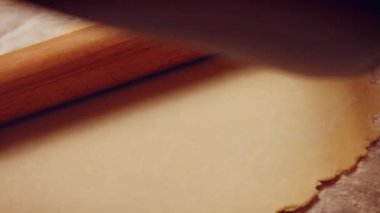 Preparing American flag mixed Berry Pie. Video transition effect.