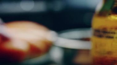 Mangal partisi hazırlama süreci. Amerikan mutfağının tadına bak..