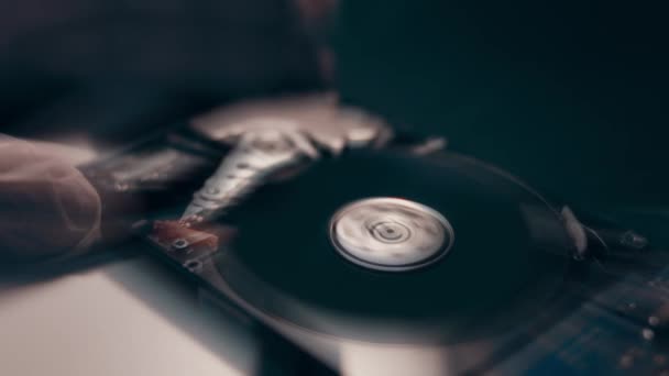 매크로닫기 디스크 드라이브 디스크 — 비디오