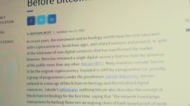 Financial template with generic data and charts. Animation showing pie, bar and line graphs. Stock exchange information. Economy background with luma matte.