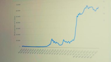 Financial template with generic data and charts. Animation showing pie, bar and line graphs. Stock exchange information. Economy background with luma matte.