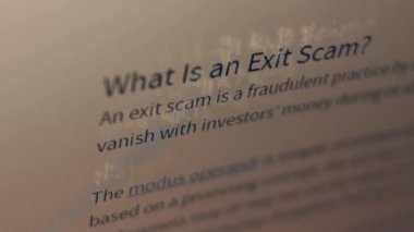 Cryptocurrency scams. Getting informed about bitcoin scams. Bitcoin scam. false bitcoin exchanges. remplacer ellipse effect.