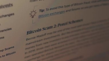 Cryptocurrency scams. Getting informed about bitcoin scams. Bitcoin scam. false bitcoin exchanges. remplacer ellipse effect.