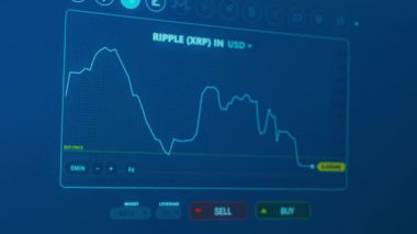 Borsa yatırım ticaretinin iş mumu grafiği. Tam üstüne bastın. Grafik soyut boğa piyasa tasarımı eğilimi. Kripto para ve bitcoin konsepti