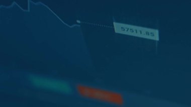 Borsa yatırım ticaretinin iş mumu grafiği. Tam üstüne bastın. Grafik soyut boğa piyasa tasarımı eğilimi. Kripto para ve bitcoin konsepti