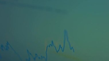 Borsa yatırım ticaretinin iş mumu grafiği. Tam üstüne bastın. Grafik soyut boğa piyasa tasarımı eğilimi. Kripto para ve bitcoin konsepti