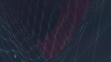 Siber saldırı için farklı hedefleri olan bir dünya haritası. Hackleme ve teknoloji konsepti. Makro monitör piksellerine ateş ediyor. Panik etkisi