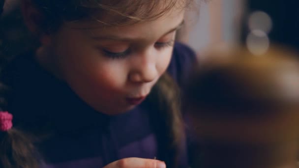 Fata Gust Carne Vită Wellington — Videoclip de stoc