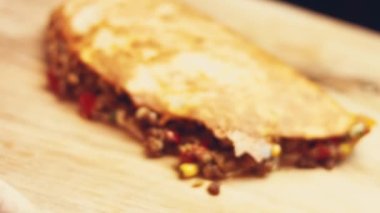 Meksika Mutfak Sırrı. Hazırlama Süreci Quesadillas 3 Tarifi 4K.