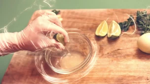 Tajemství Mexické Kuchyně Proces Přípravy Quesadillas Způsoby Receptu — Stock video