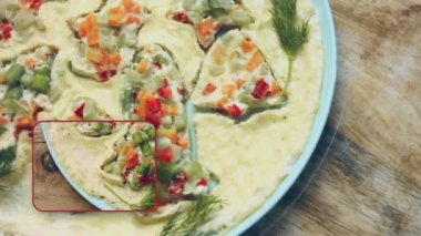 Yeni anneler için sebzeli Healty Omlette. 4k Tarifi