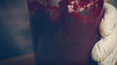 Haşlanmış pancar için blender kullanıyorum. Yeni anneler için Lezzetli Kırmızı Pizza. 4k video tarifi.