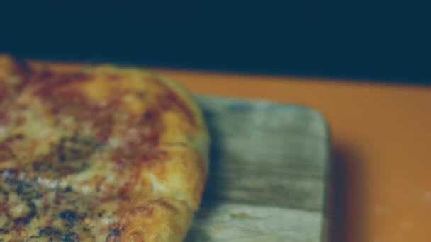Hacer Pizza Estilo Neoyorquino Casa — Vídeos de Stock