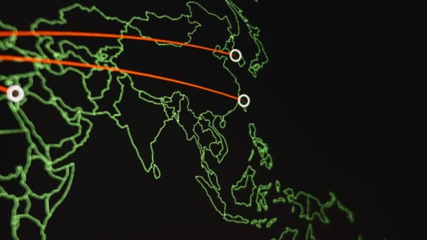 Infezione Globale Computer Diffusione Virus Diversi Paesi Dispositivi Hackerati Conto — Video Stock