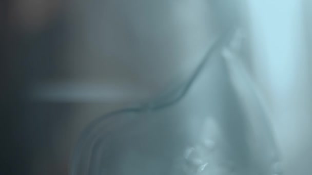 Nebulisator Andningsmask Med Ånga Medicinsk Utrustning För Inhalation Med Andningsmask — Stockvideo