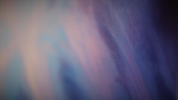 Abstrakcyjne Tło Kosmicznych Fal Pyłowych Retro Fotografowanie Kosmosu — Wideo stockowe
