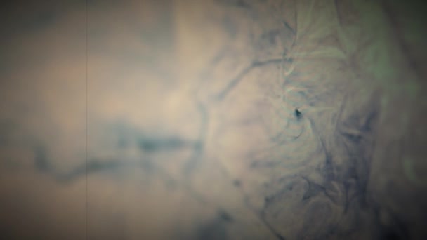 Абстрактный Фон Поверхности Жидкого Газа Планеты Ретро Съемка — стоковое видео