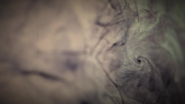 Абстрактный Фон Поверхности Жидкого Газа Планеты Ретро Стрельба Тёмные Края — стоковое видео