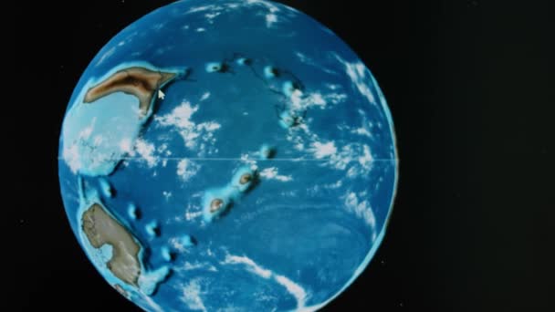 在奥陶纪晚期 地球是什么样子 地球4 5亿年前 — 图库视频影像