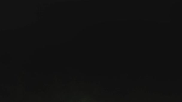 Надпись Чёрном Фоне Символикой Спортивного Инвентаря Спортивная Концепция — стоковое видео