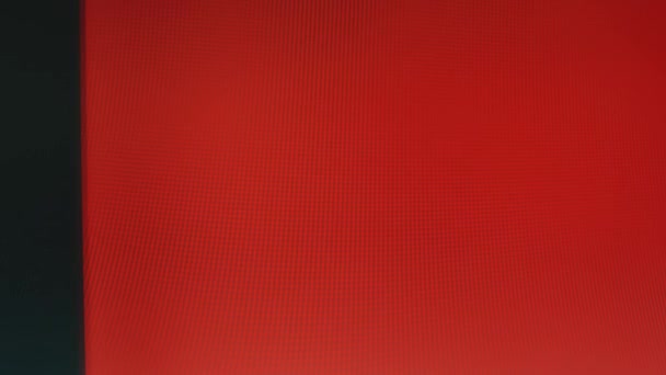 Надпись Питание Красном Черном Фоне Символом Теннисиста Спортивная Концепция — стоковое видео