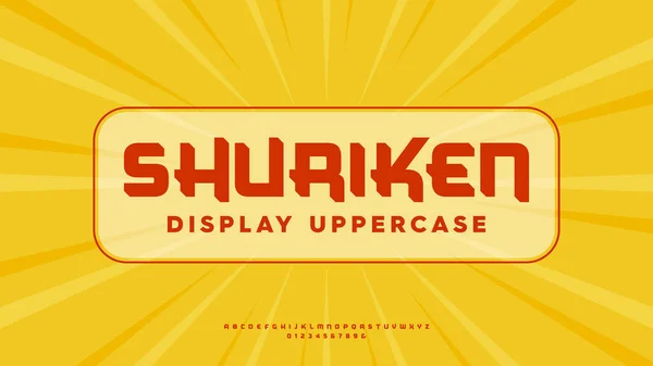 Japon Sanatının Özü: Modern Ekran Alfabesi ve Vektör İllüzyonu ile Yazı tipi Yolculuğu.